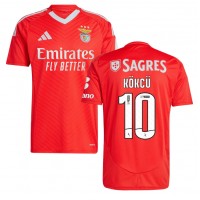 Maglia Calcio Benfica Orkun Kokcu #10 Prima Divisa 2024-25 Manica Corta